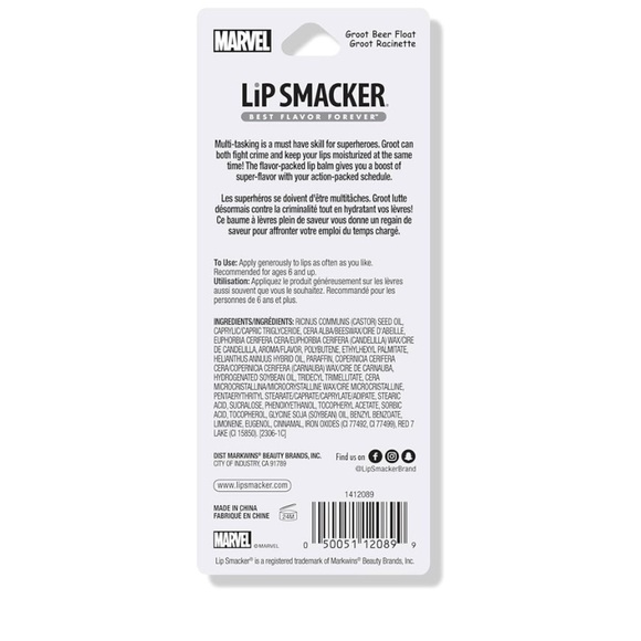 Marvel Guardians of the Galaxy Groot Lipsmacker Lip Balm - Picture 4 of 4